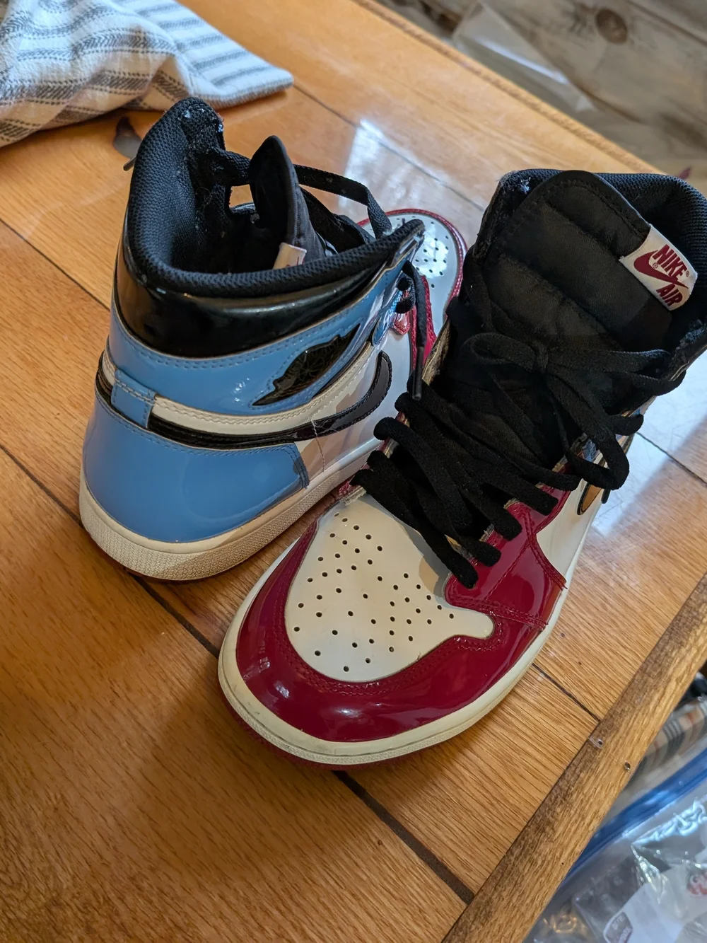 Jordan Air Jordan 1 Retro OG High Fearless Leather NIKE Colorblock CK5666-100
